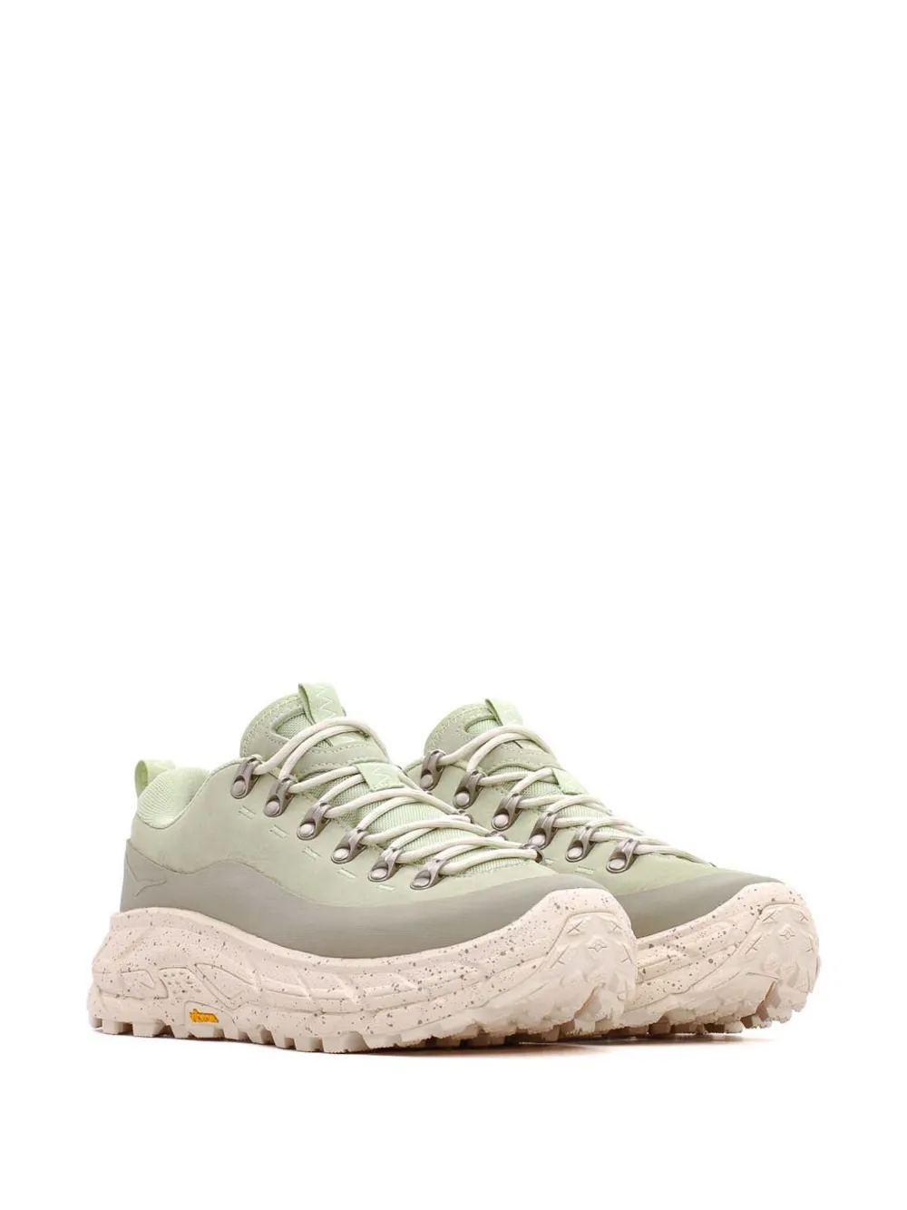 HOKA Tor Summit "Seed Green/Eggnog" sneakers - Groen