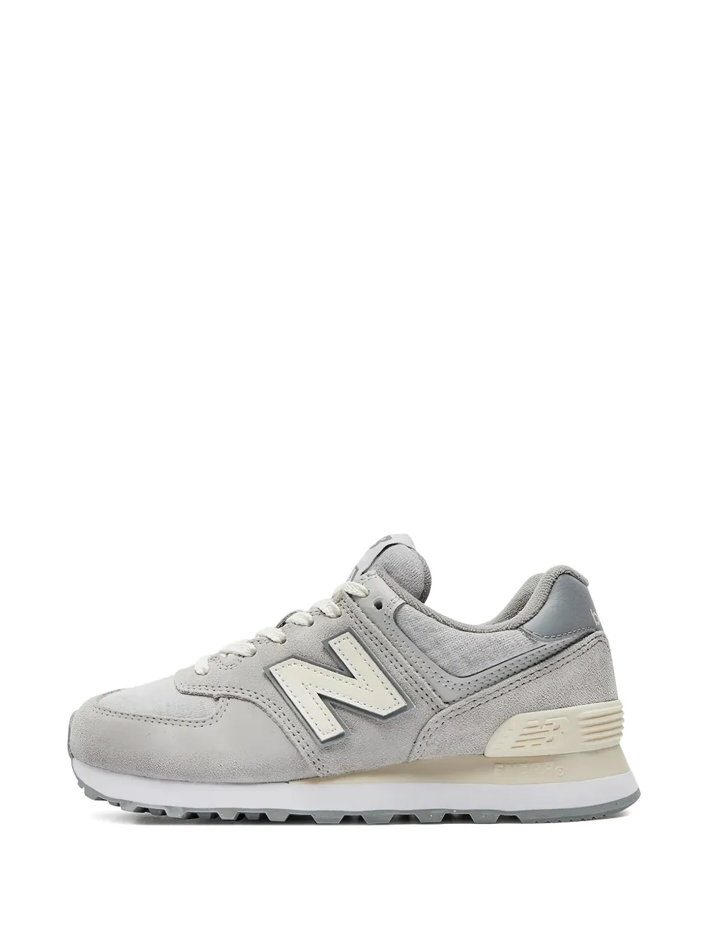 New Balance 574 Suede Trainers In Gray