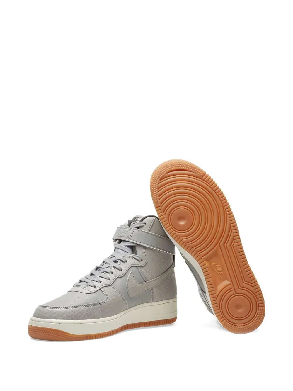 Nike Air Force 1 Hi "Croc Wolf Grey Gum" sneakers