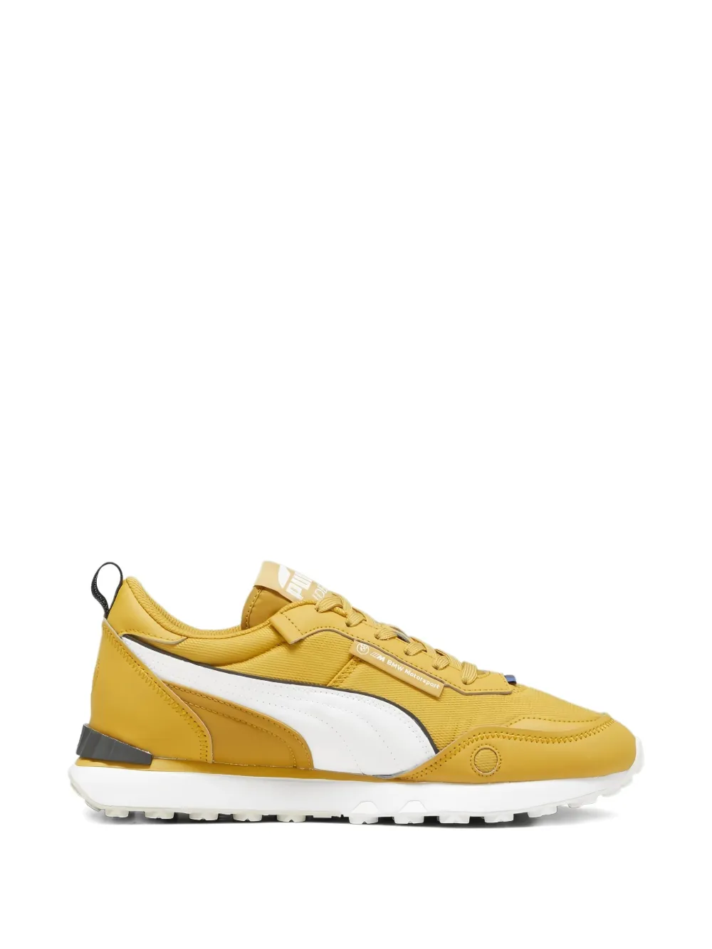 Puma X Bmw Mms Rider Fv "yellow" Sneakers In Yellow