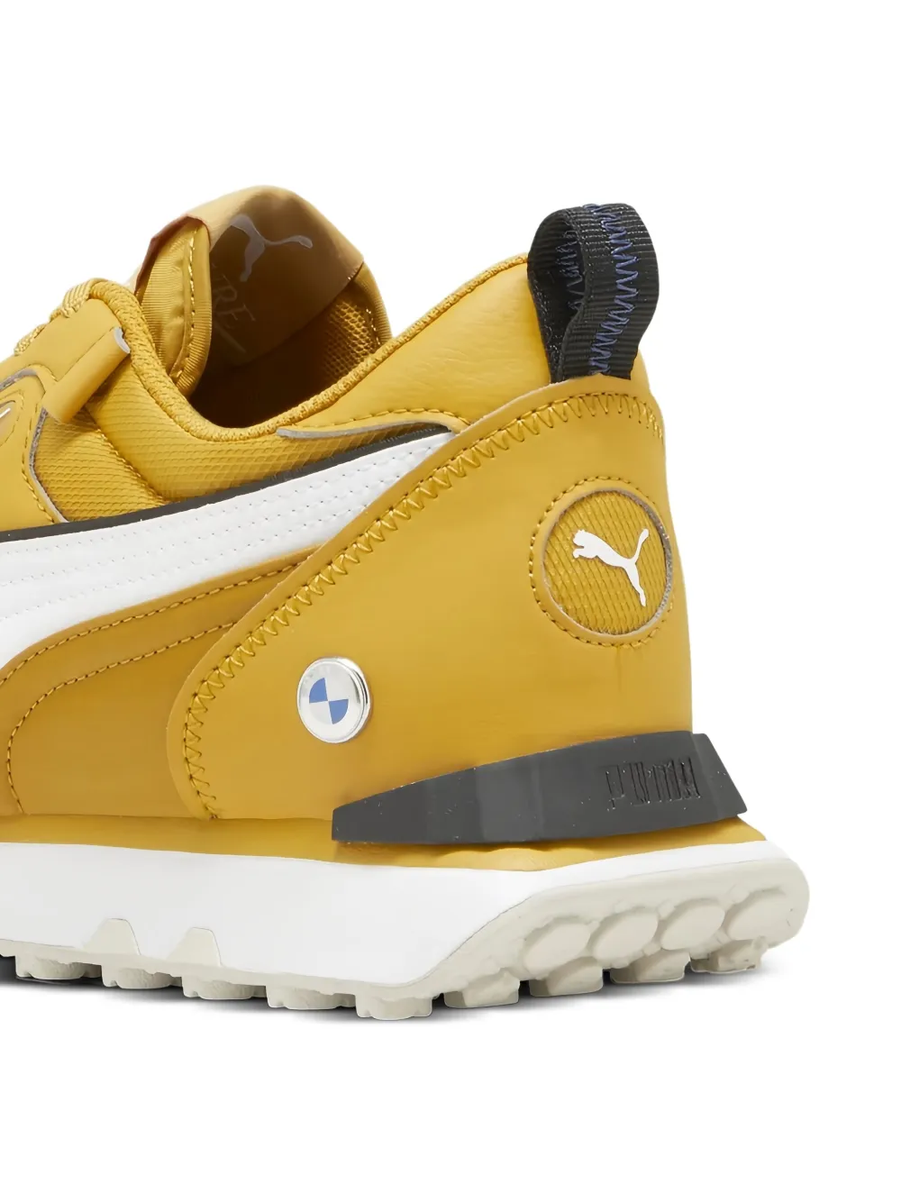 PUMA x BMW MMS Rider FV "Yellow" sneakers Geel
