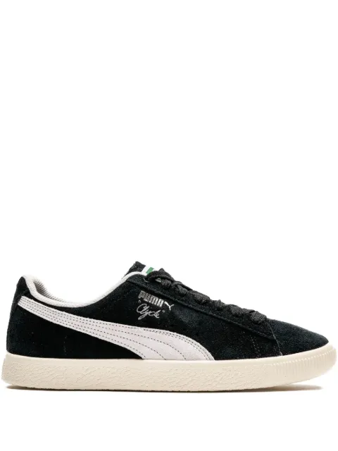 PUMA Clyde Hairy Suede "Black" sneakers