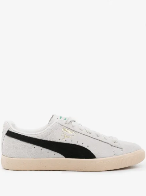 PUMA CLYDE HAIRY SUEDE "White"