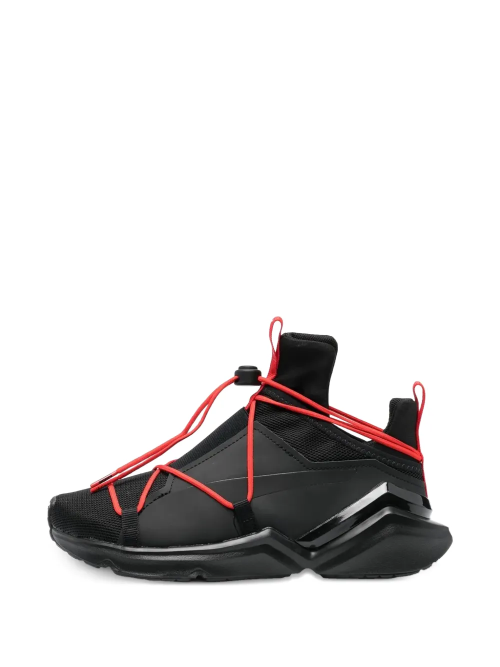 PUMA x Vogue sneakers met contrasterende veters Zwart