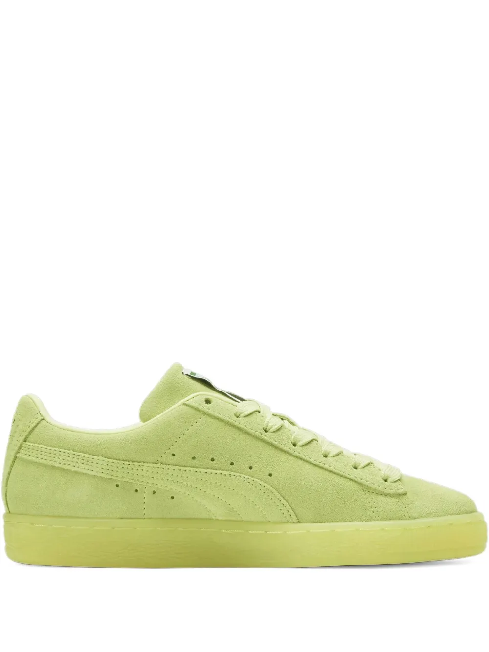 PUMA Classic XXI "Yellow" suède sneakers Groen