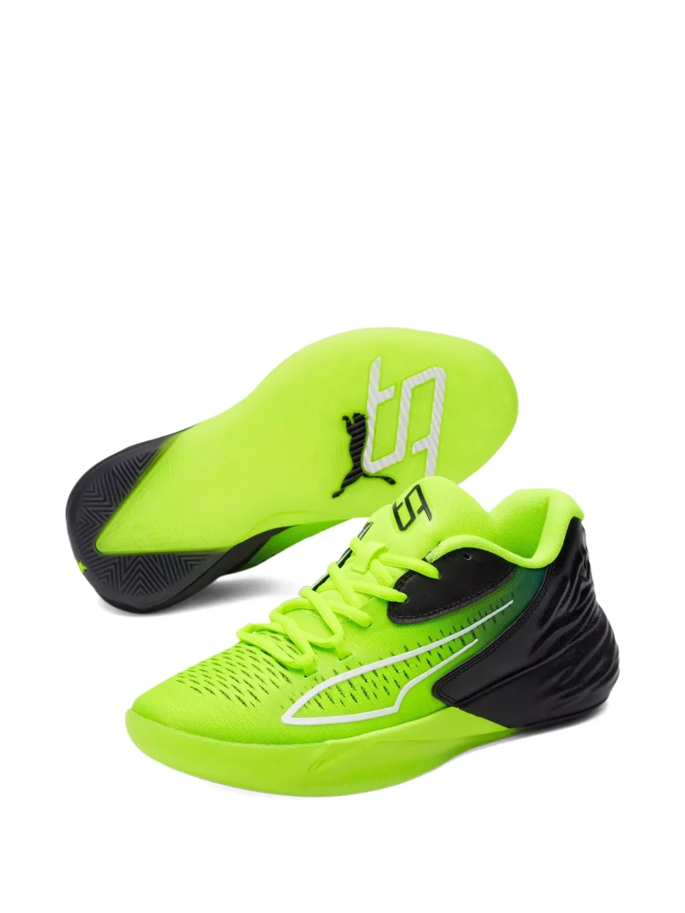 PUMA x Team Stewie 1 Quiet Fire "Yellow" sneakers Groen