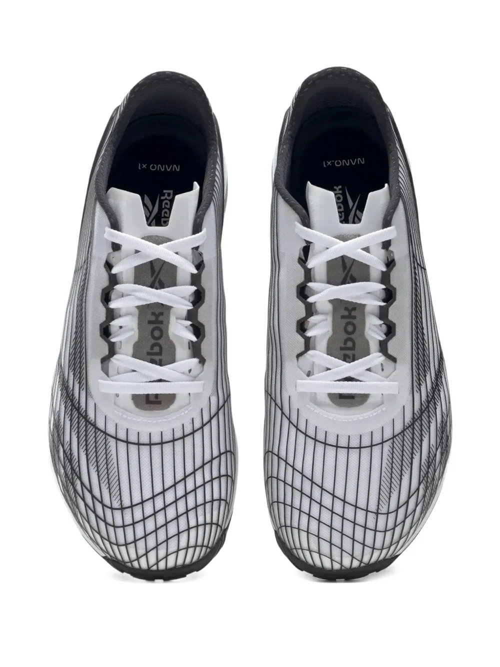Reebok NANO X1 PURSUIT lace-up sneakers Black