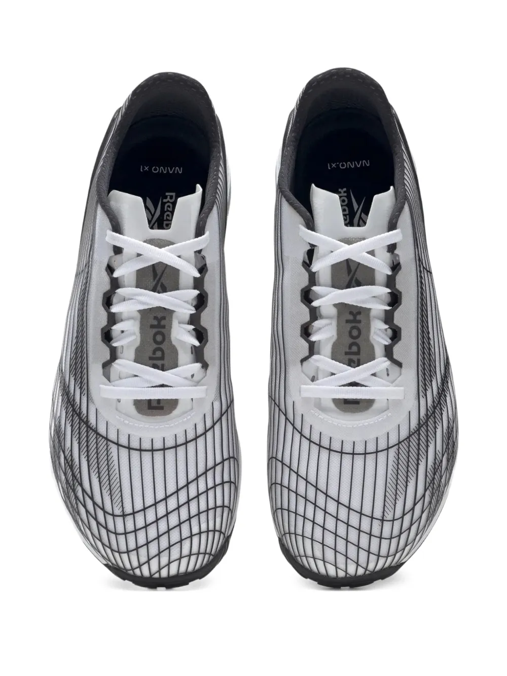 Reebok NANO X1 PURSUIT lace-up sneakers Black
