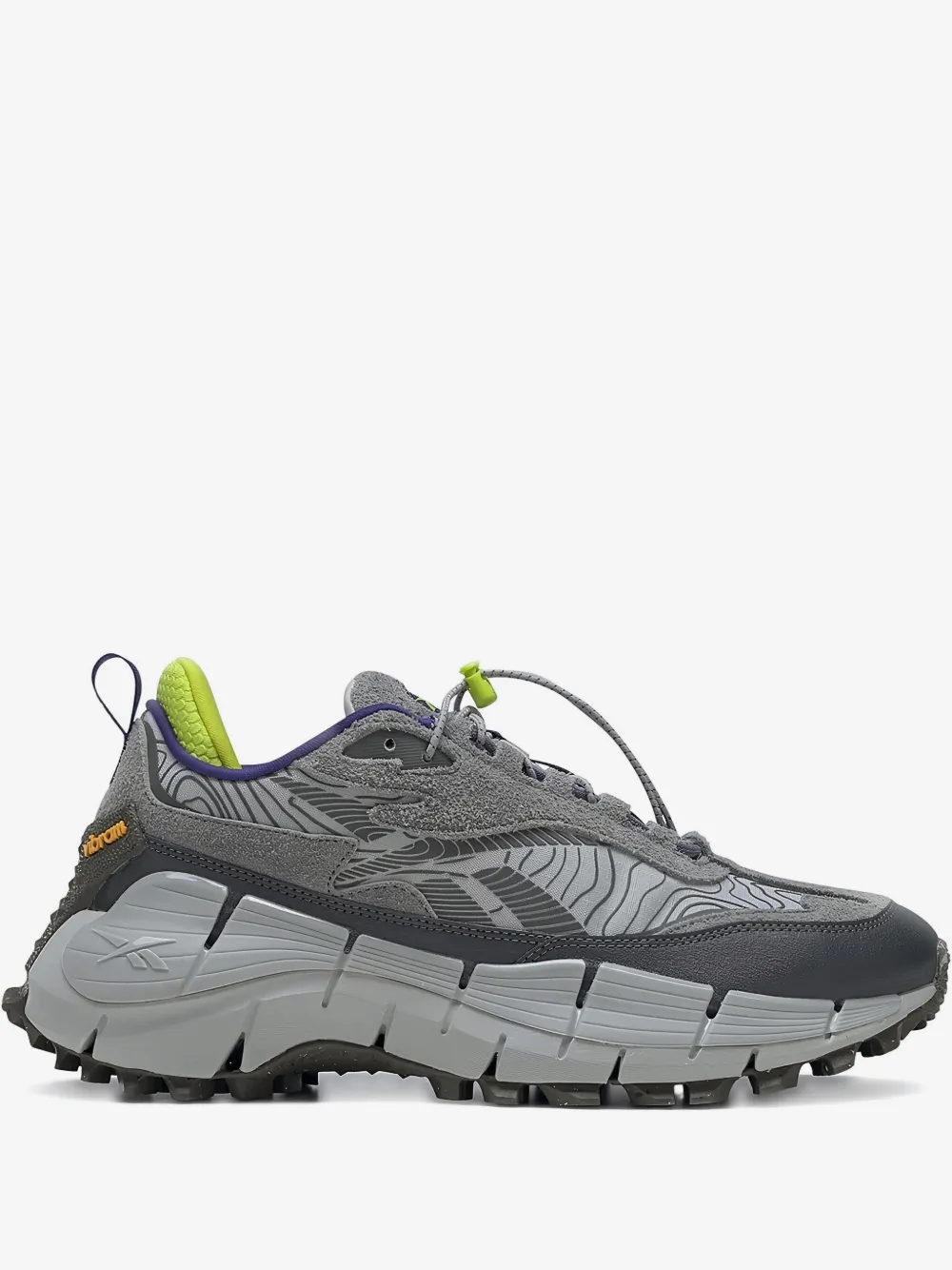 Reebok Zig Kinetica 2.5 Edge‎ GX6832 Mens Size 12 Gray Running Shoes Vibram NEW Reebok Zig Kinetica 2.5 Edge GX6832 Mens Size 12 Gray  main image 4