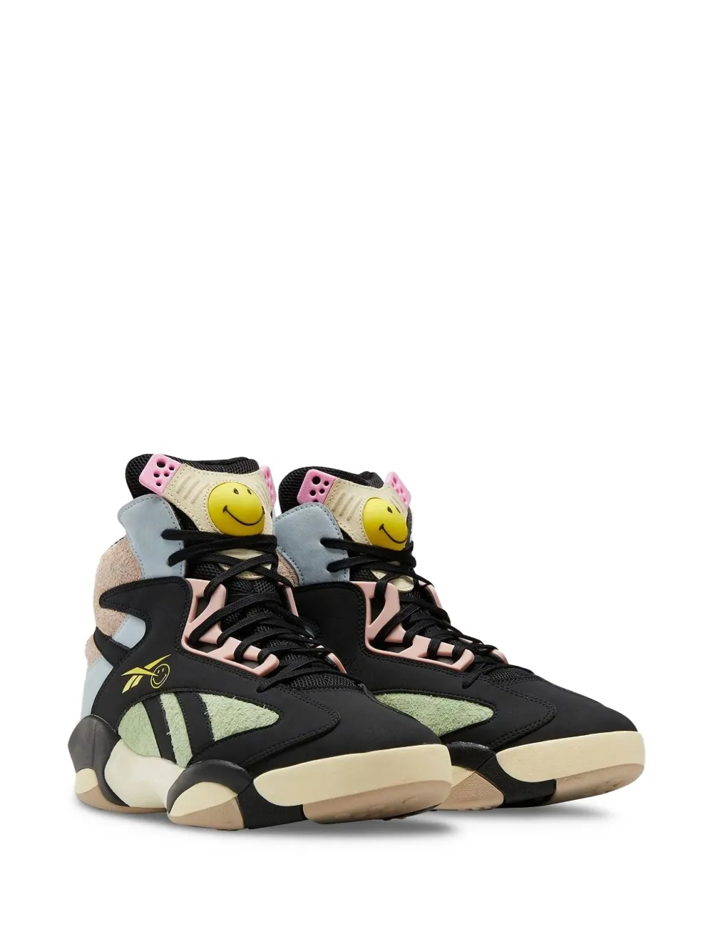 Reebok Smiley Shaq Attaq sneakers - Zwart