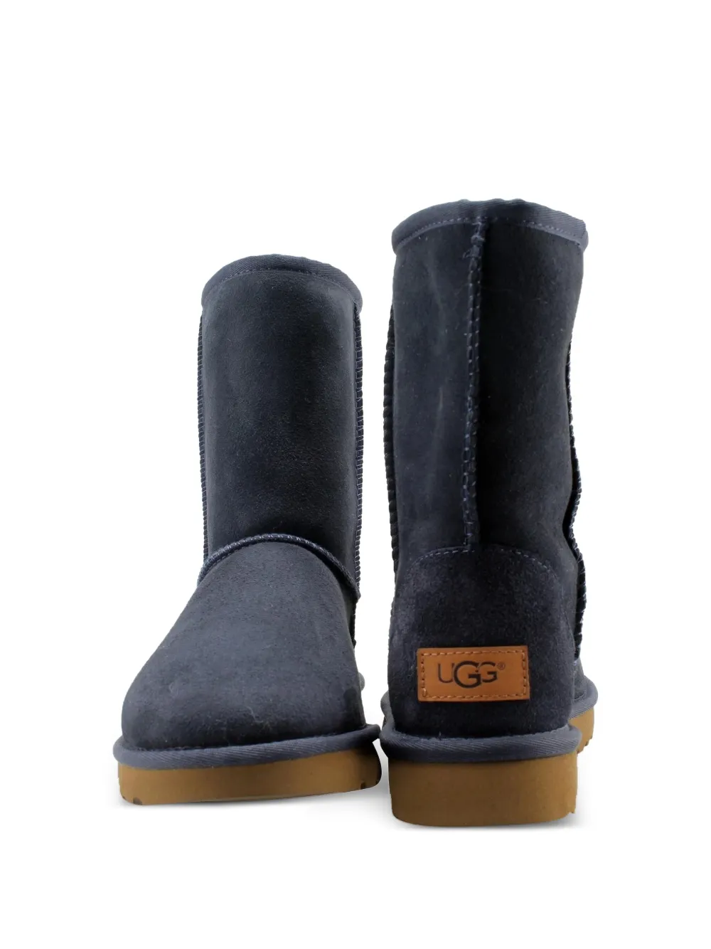 UGG Classic Short "Navy" ankle boots Blue