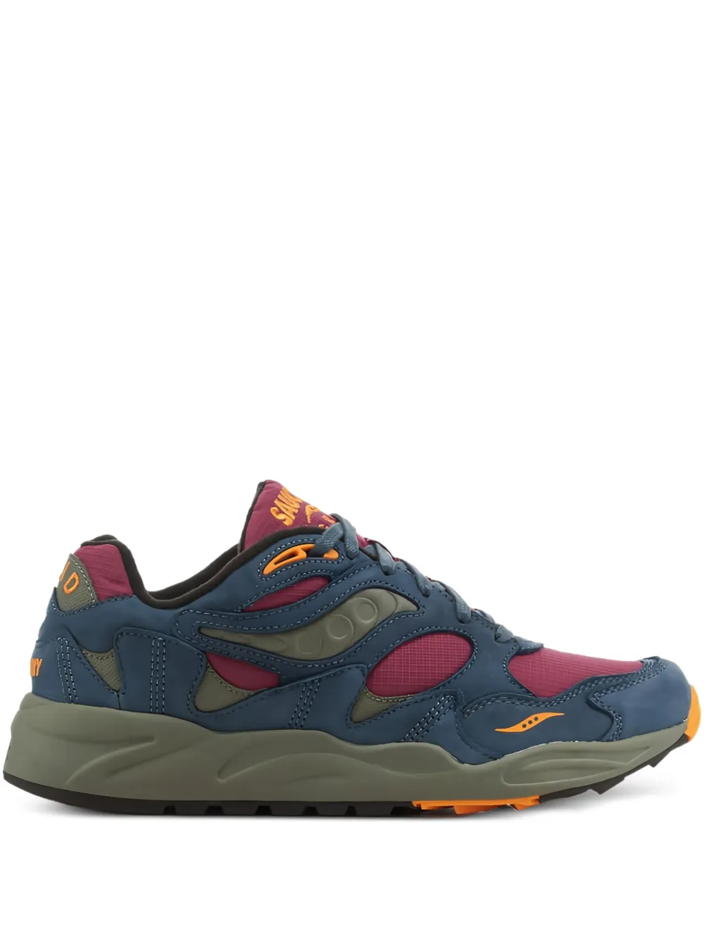 Saucony Grid Shadow 2 lace-up sneakers Purple