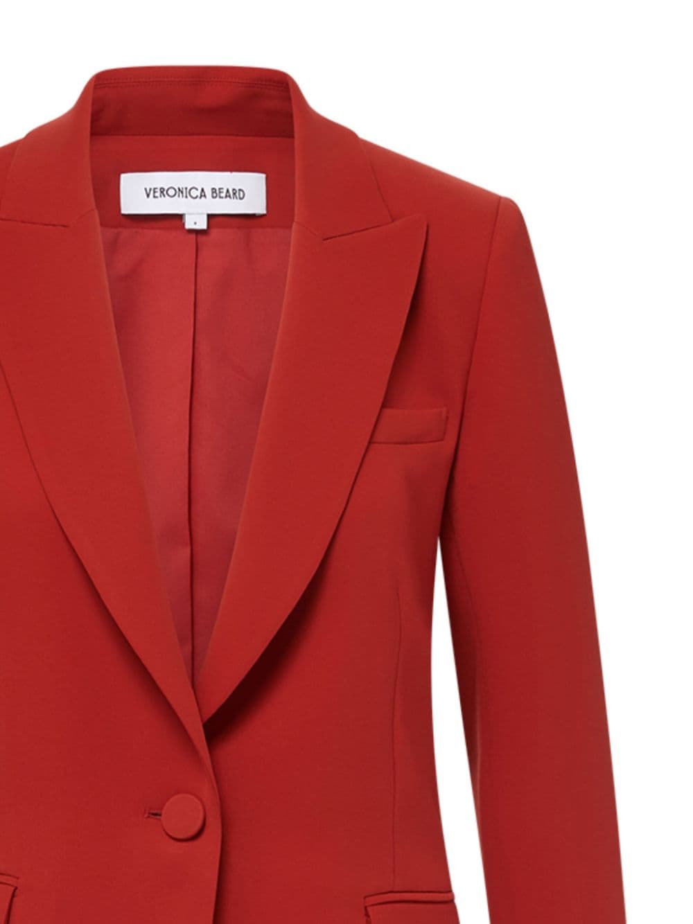 Veronica Beard Long and Lean blazer - Rood