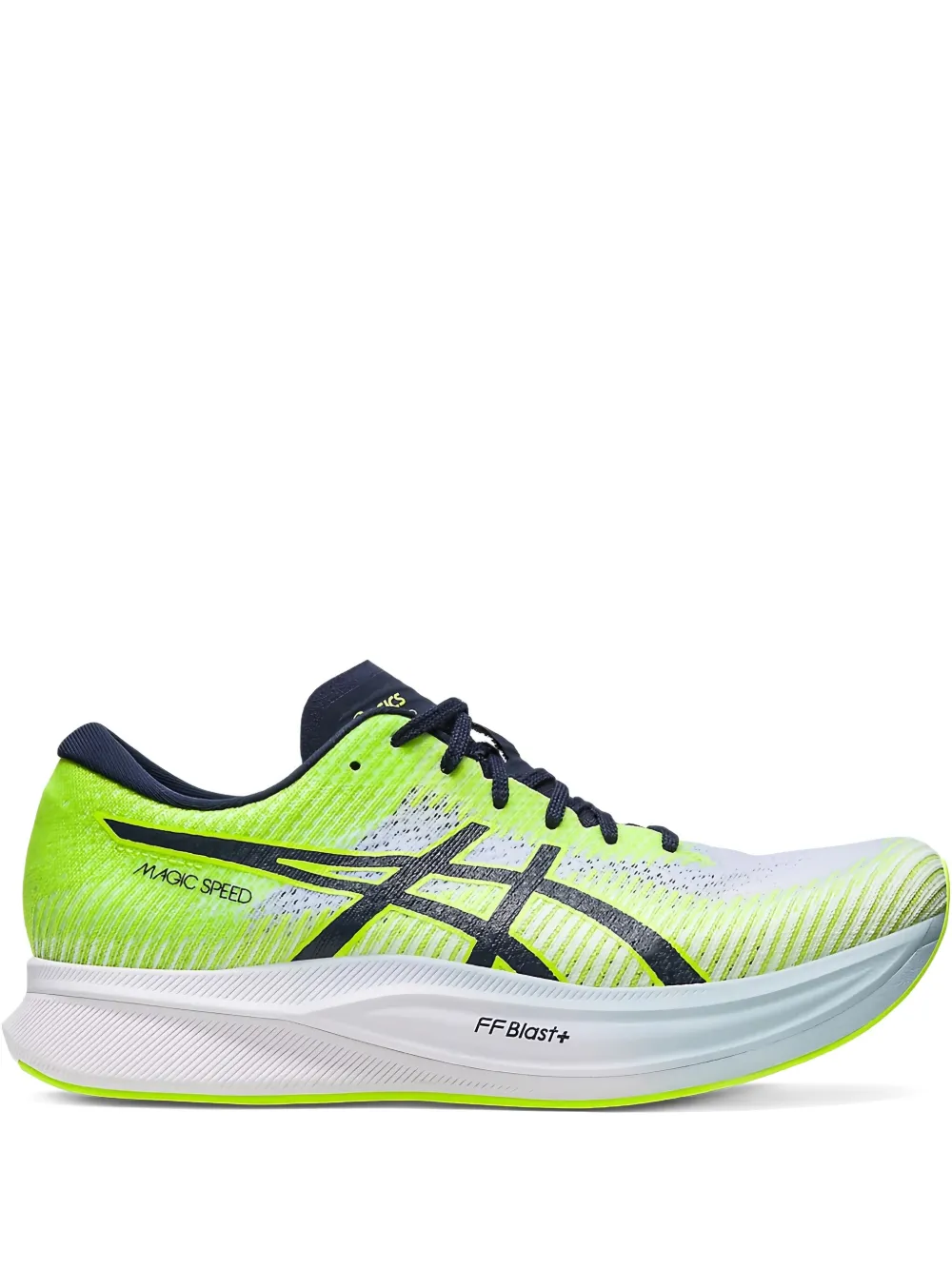 ASICS Magic Speed 2 "Hazard Green Midnight" sneakers