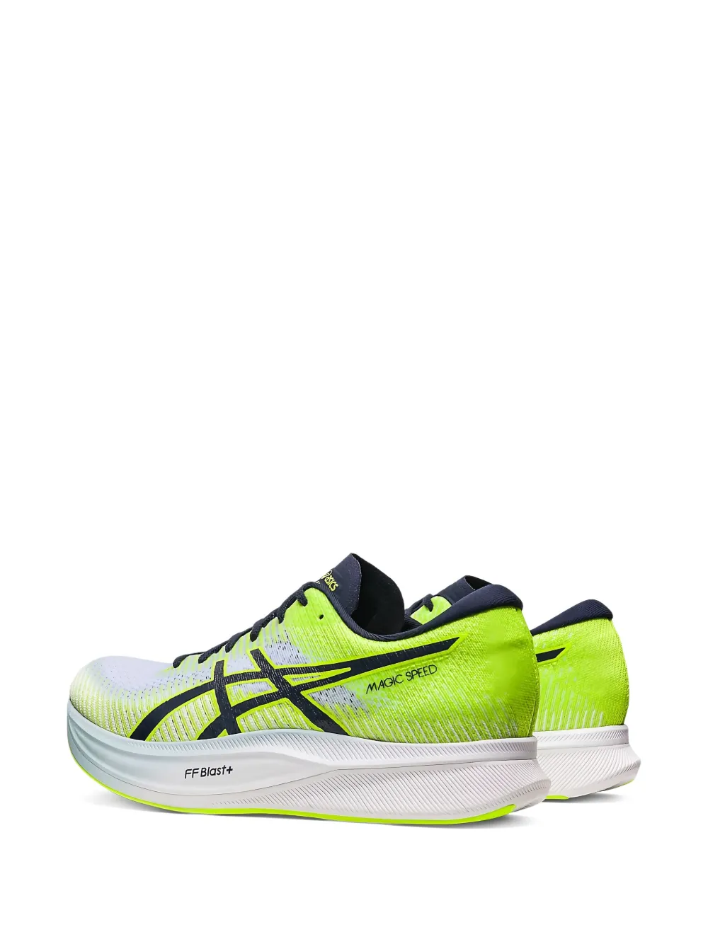 ASICS Magic Speed 2 "Hazard Green Midnight" sneakers Groen