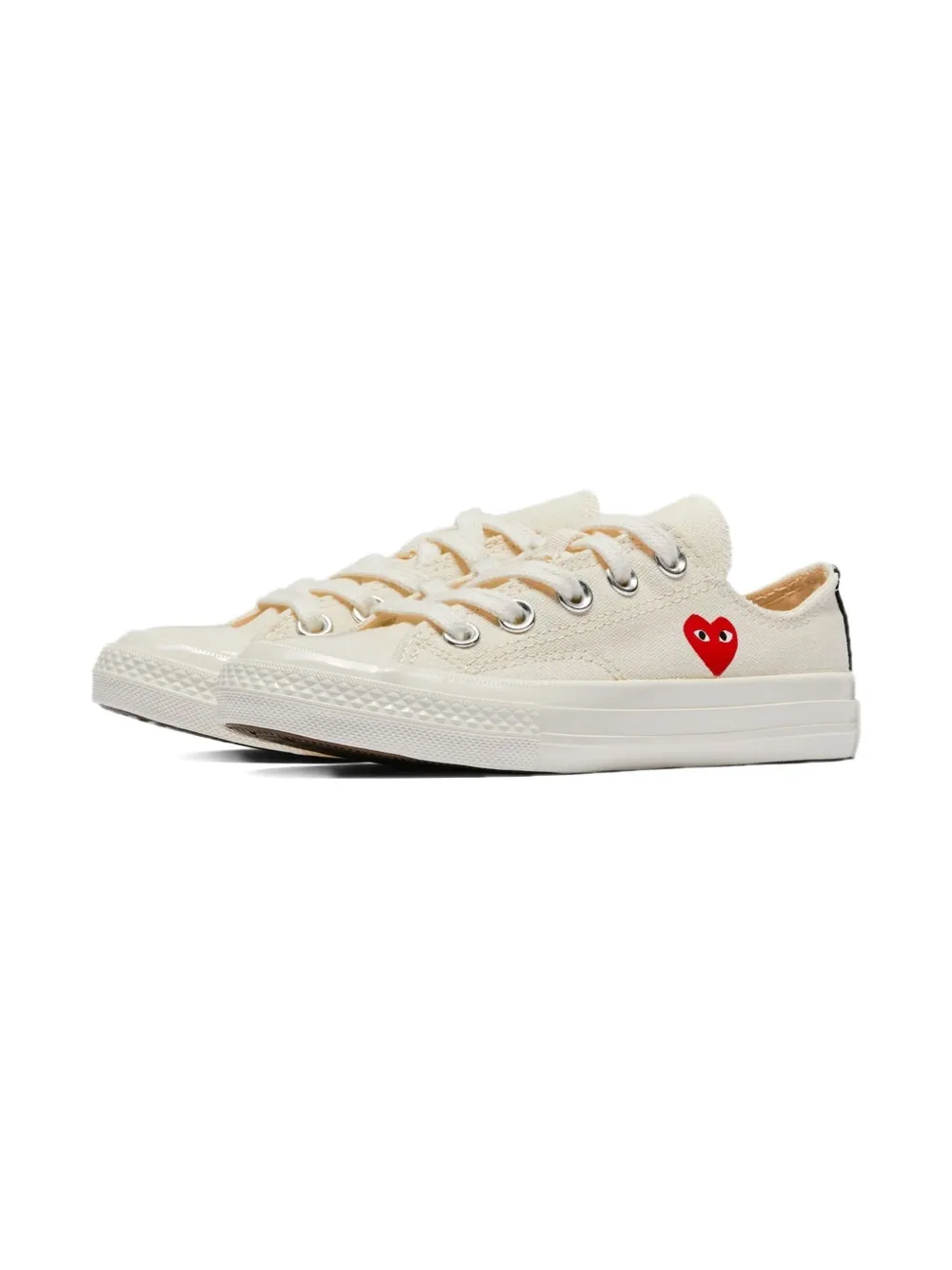 Converse Kids Chuck Taylor All Star 70 Low Comme des Garcons PLAY - Cream sneakers - Beige