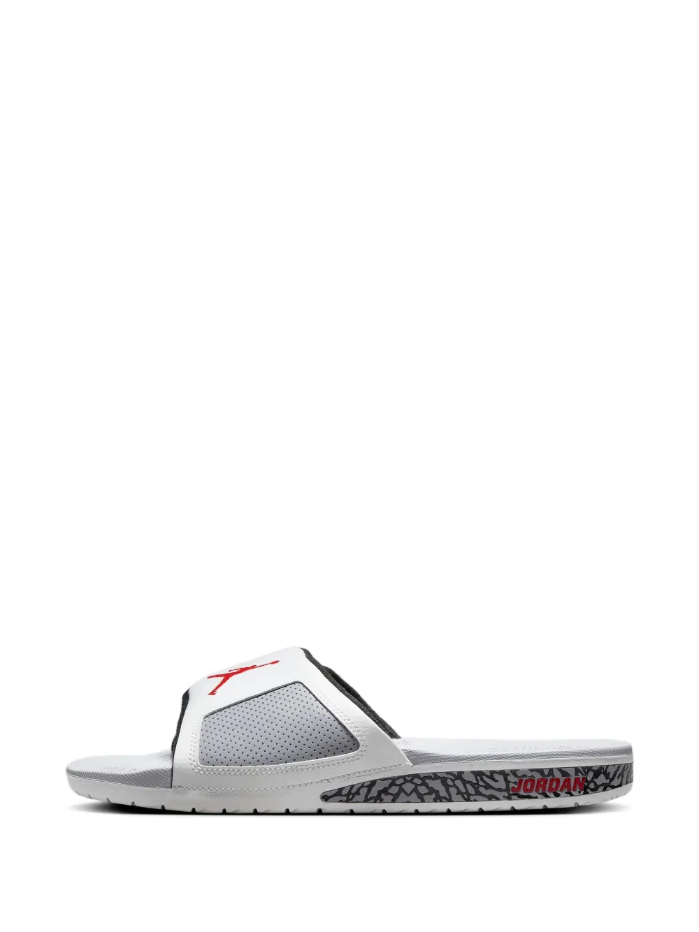 Jordan Air Hydro 3 Retro "White Cement" slides