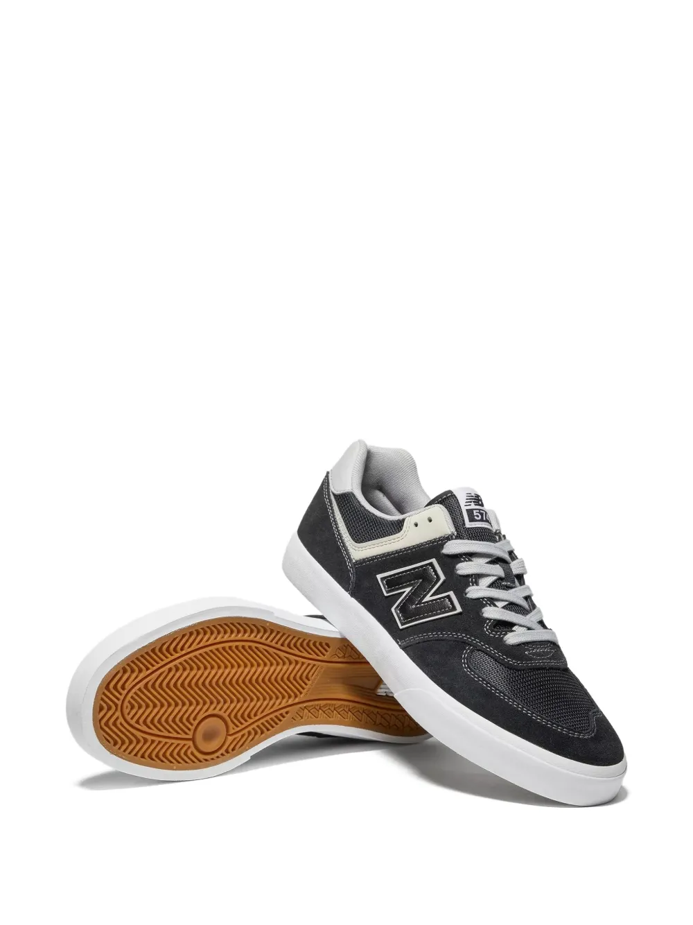 New Balance 574 Vulc "Black Grey" sneakers