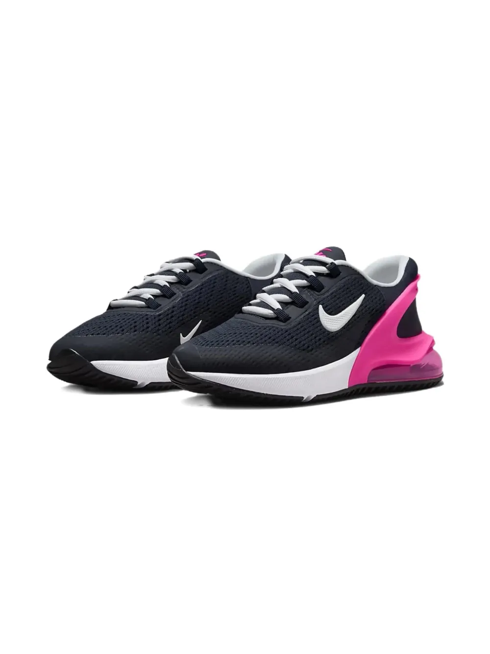 Nike Kids Air Max 270 GO "Obsidian Fierce Pink" sneakers Black