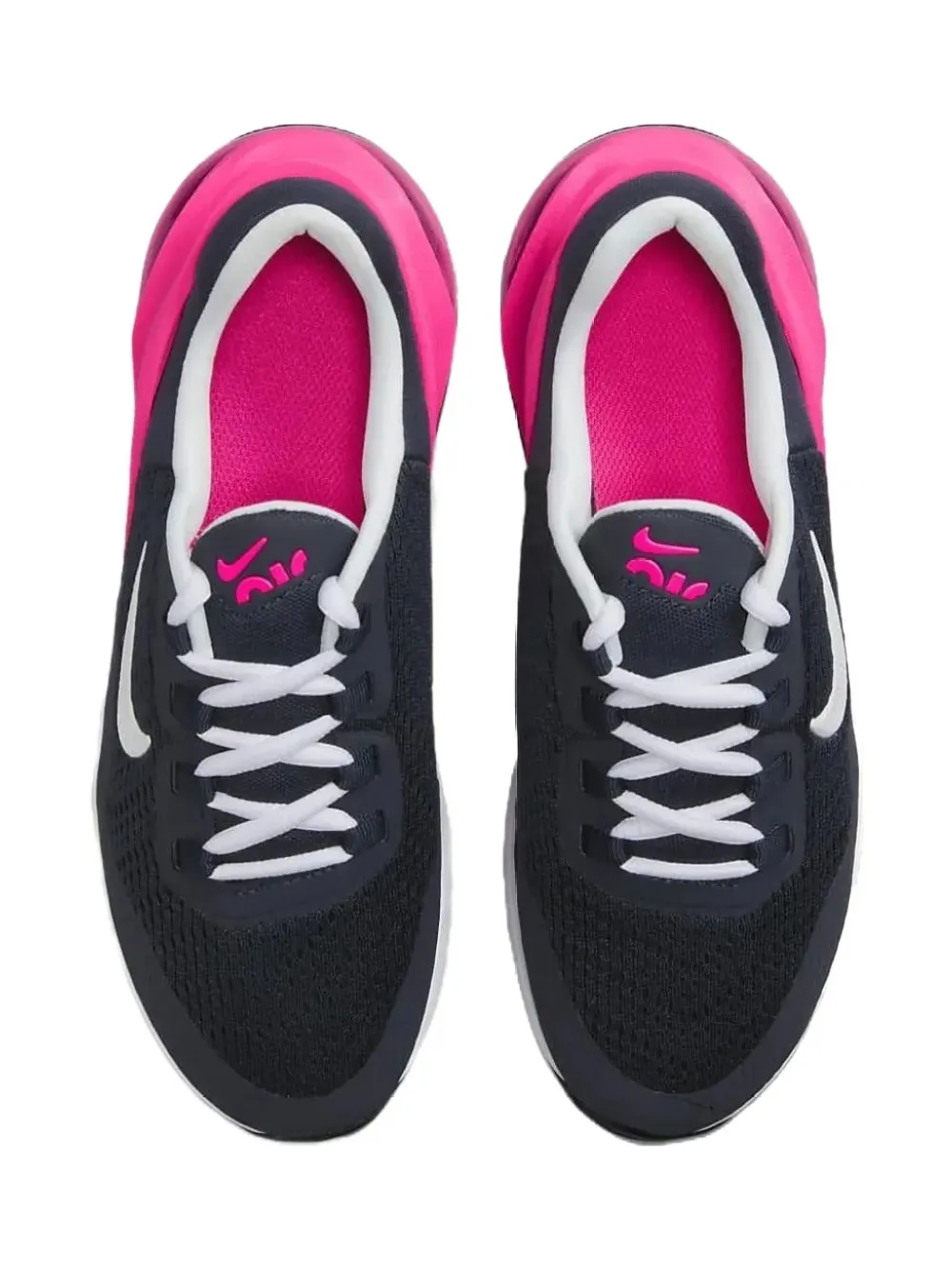 Nike Kids Air Max 270 GO "Obsidian Fierce Pink" sneakers Black