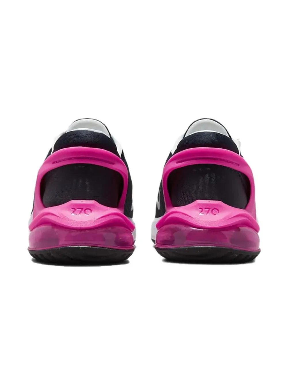 Nike Kids Air Max 270 GO "Obsidian Fierce Pink" sneakers Black