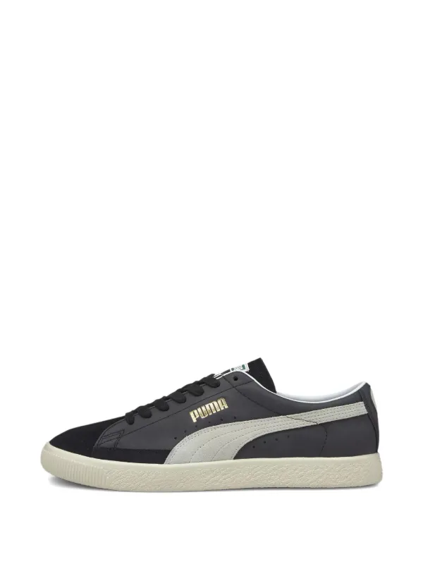 PUMA Basket Vintage Sneakers | Black | FARFETCH HK