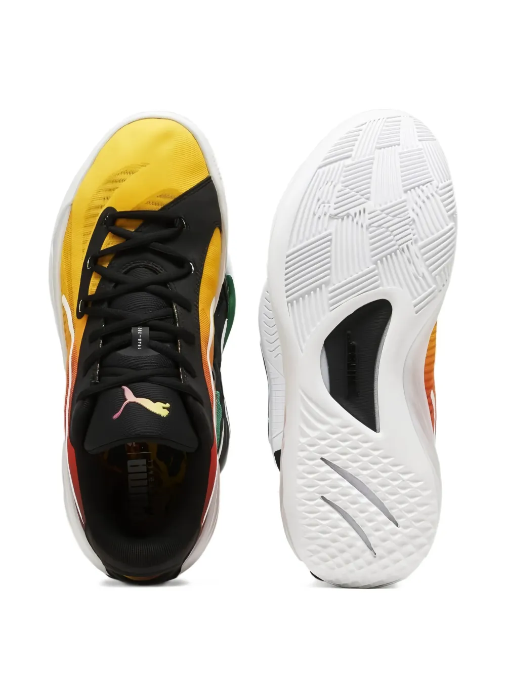PUMA All-Pro Nitro Showtime sneakers Geel