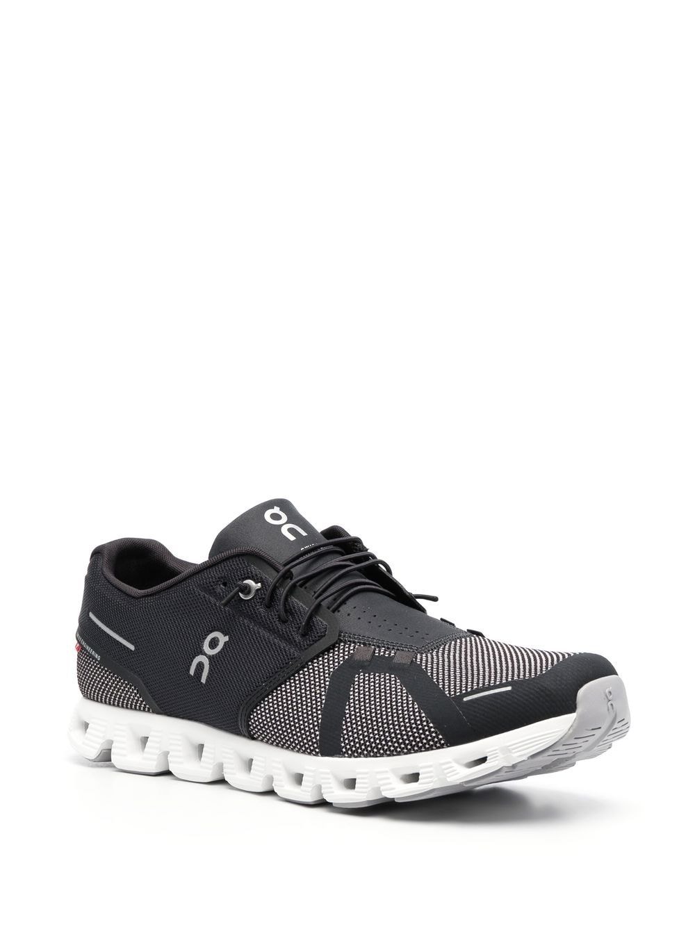 On Running Cloud 5 low-top sneakers - BLACK/GREY/WHITE