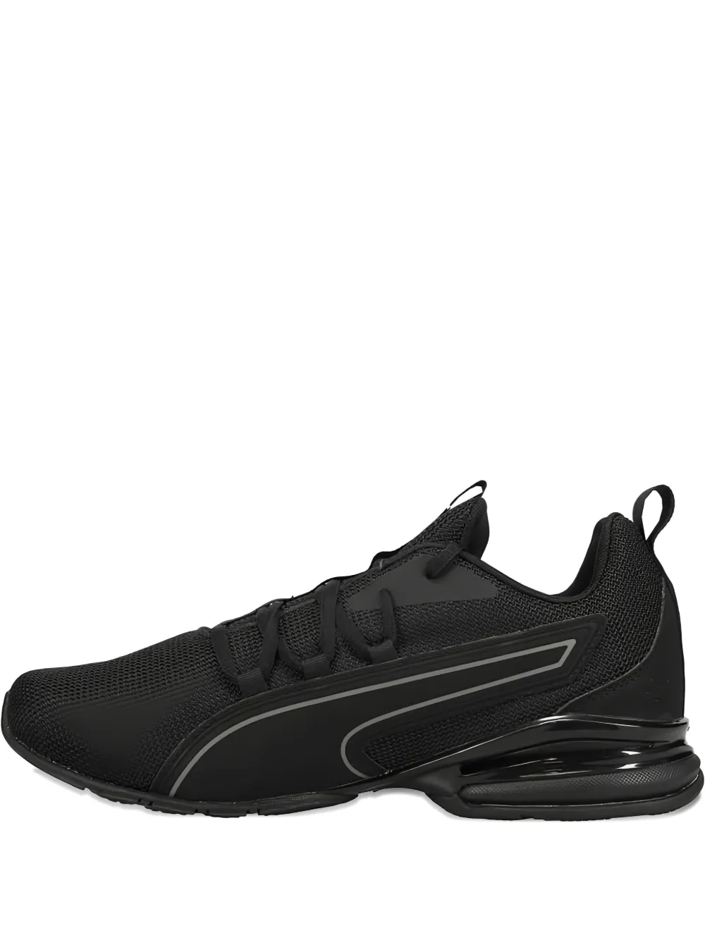 Puma Axelion Lace-up Sneakers In Black