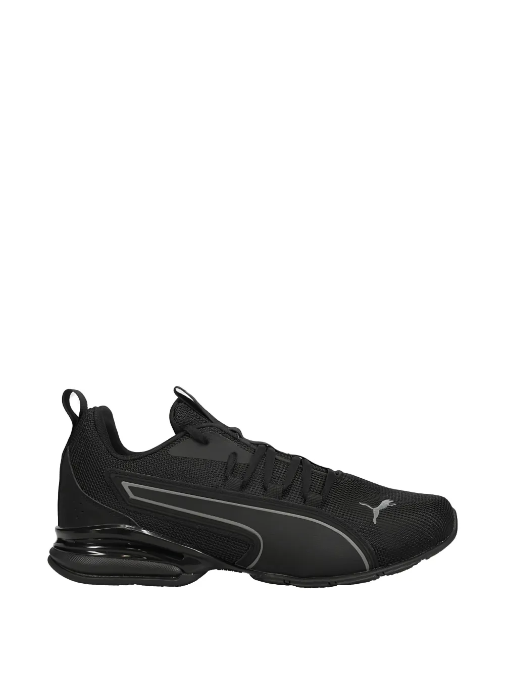 Puma Axelion Lace-up Sneakers In Black