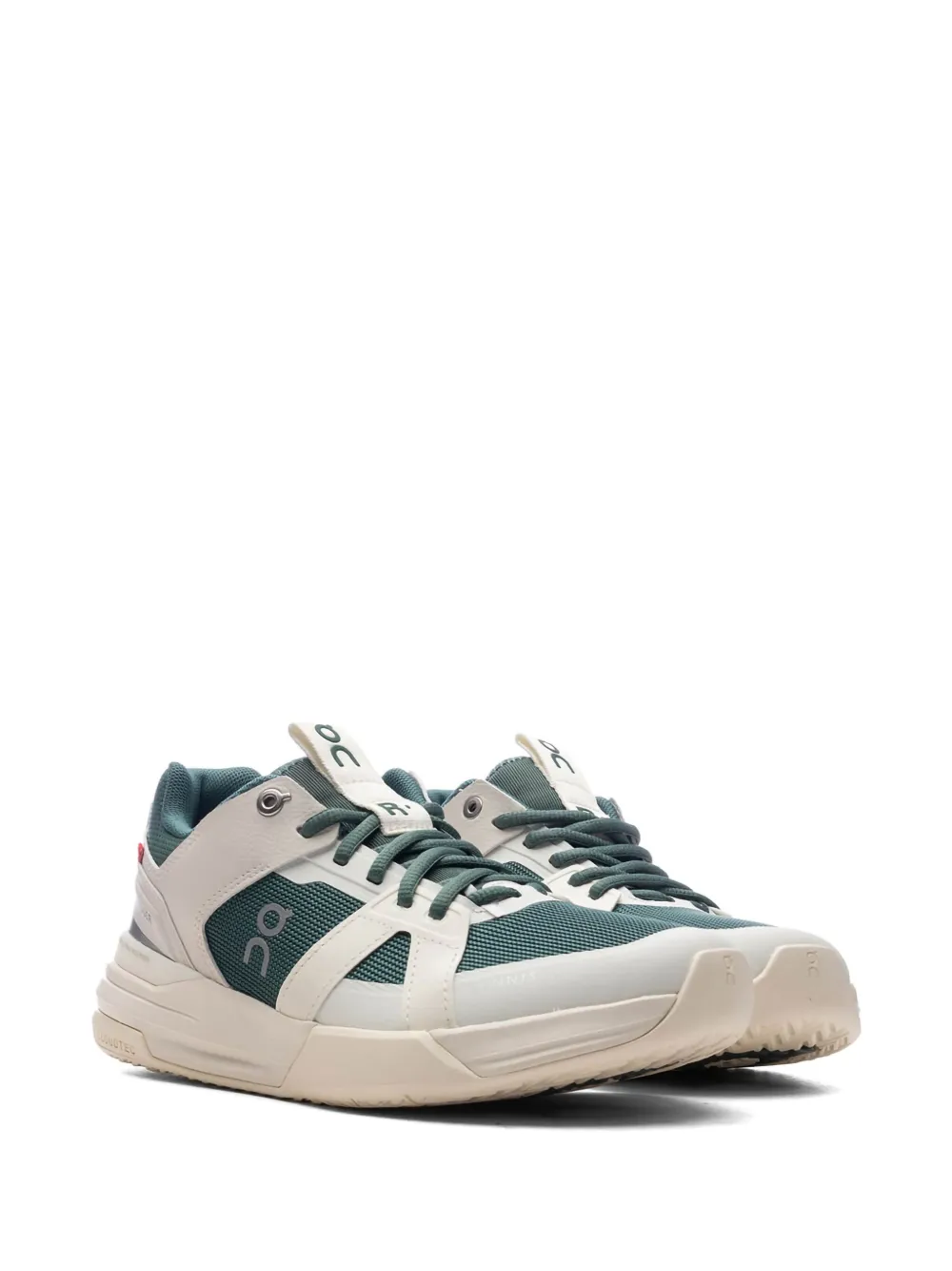 On Running The Roger Clubhouse Pro "IVORY EVERGREEN" sneakers White