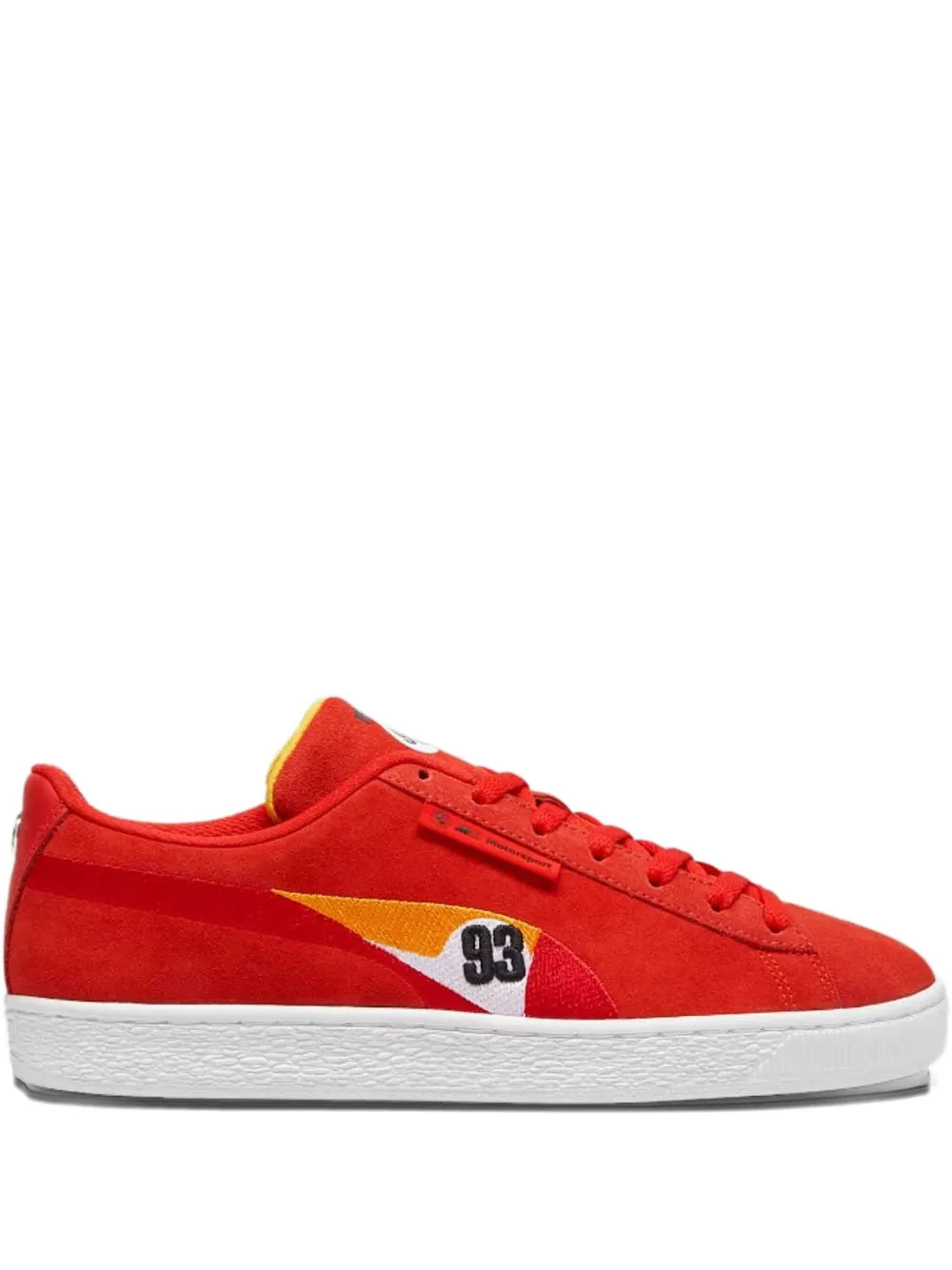 PUMA x BMW Motorsport Calder suede sneakers Red