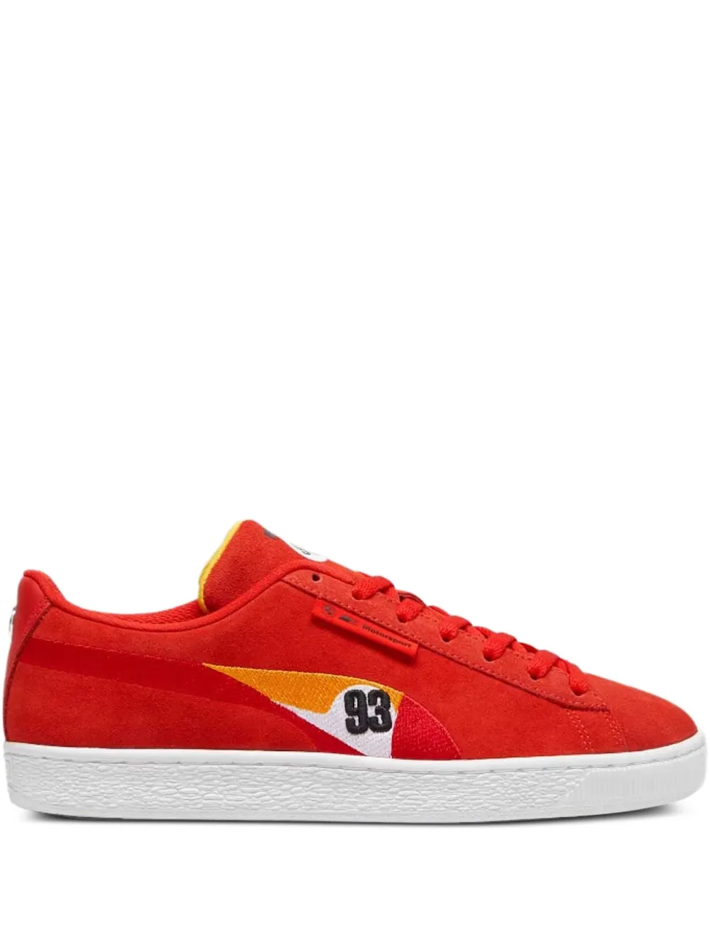 PUMA x BMW Motorsport Calder suede sneakers Red