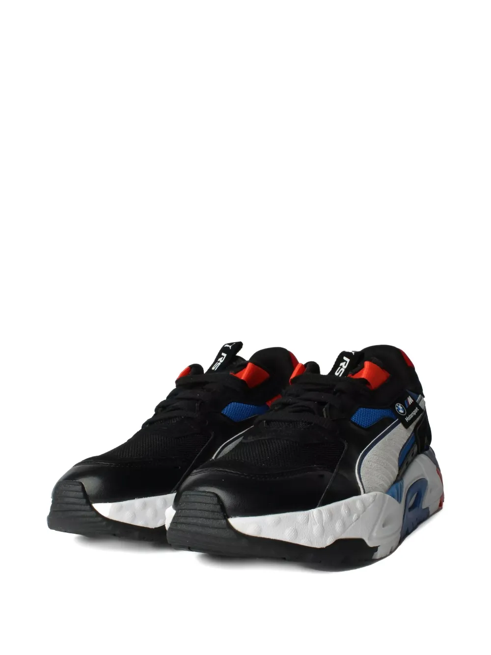 Puma Bmw Mms Rs-trck "black" Sneakers In Black