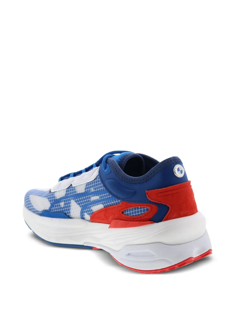 PUMA x BMW Motorsport Extent Nitro grid-pattern sneakers Blue