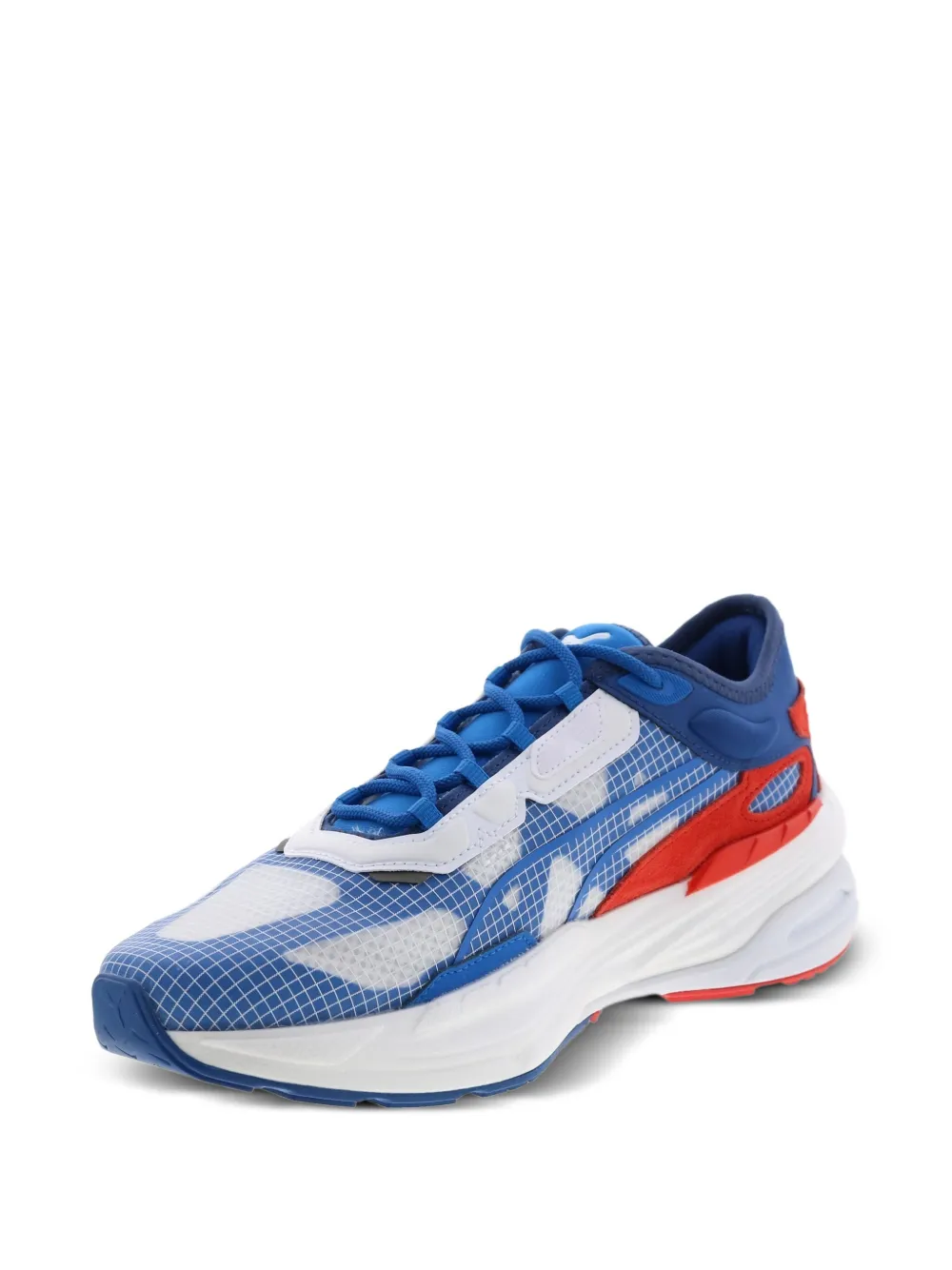 PUMA x BMW Motorsport Extent Nitro grid-pattern sneakers Blue