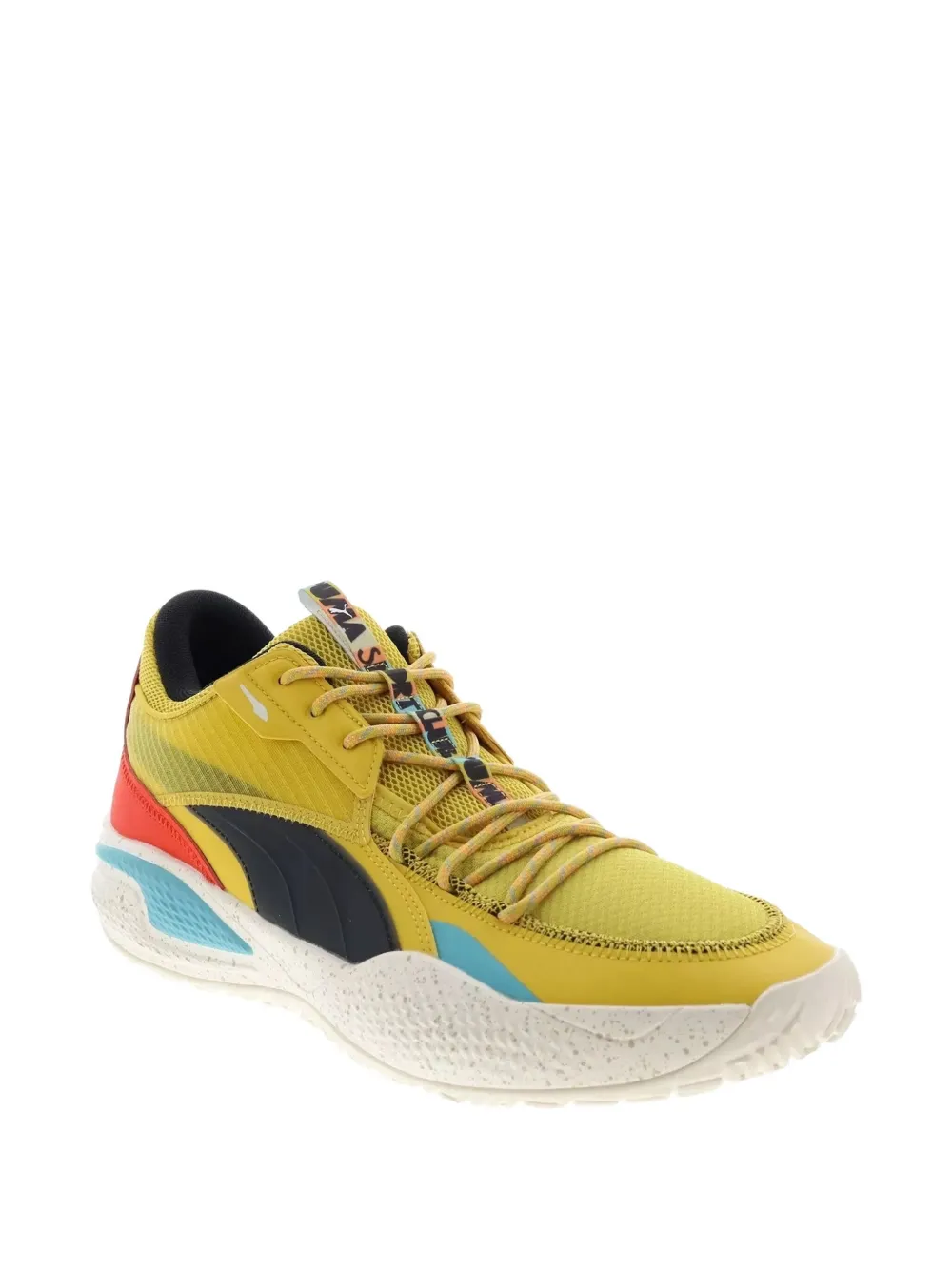 Puma Court Rider "yellow" Sneakers In Multi