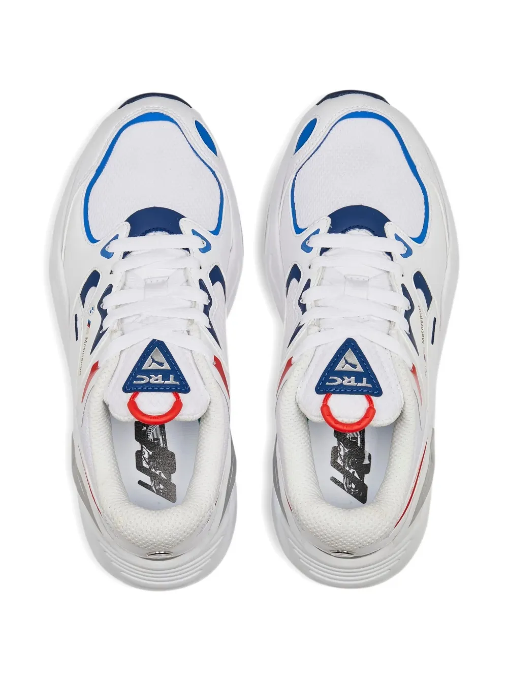 PUMA x BMW Motorsport TRC Lyft "White" sneakers Wit