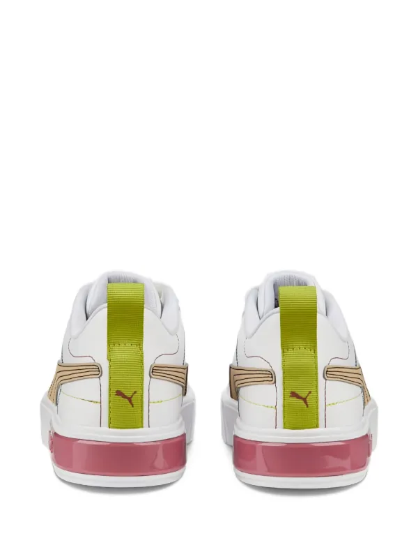 PUMA Cali Star Pierced Sneakers | White | FARFETCH HK