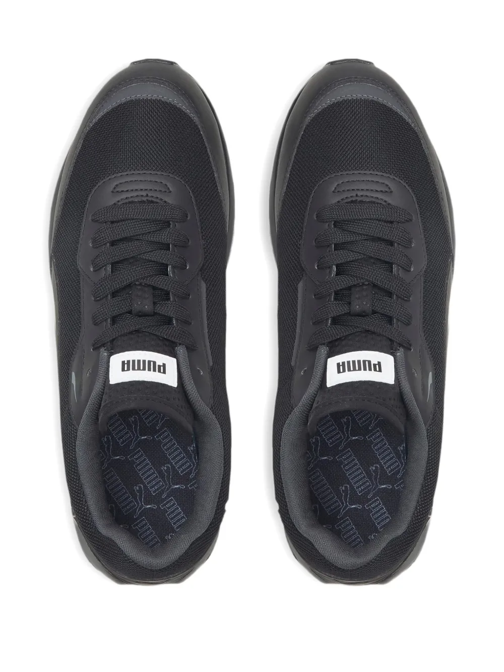 Puma City Rider Molded Trainers In Black