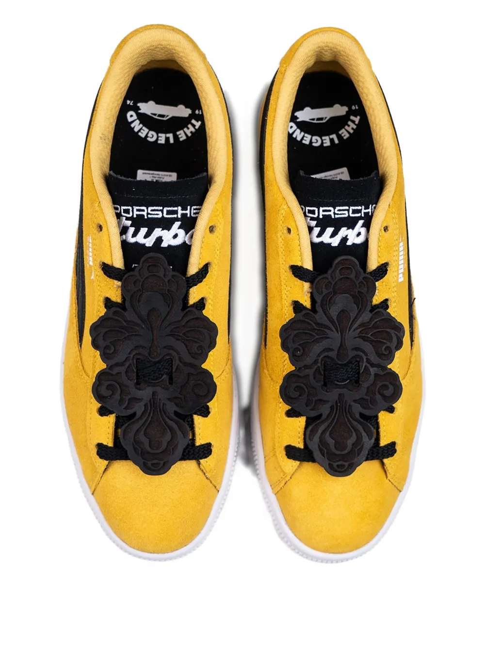 Puma X Porsche Legacy Suede Sneakers In Yellow