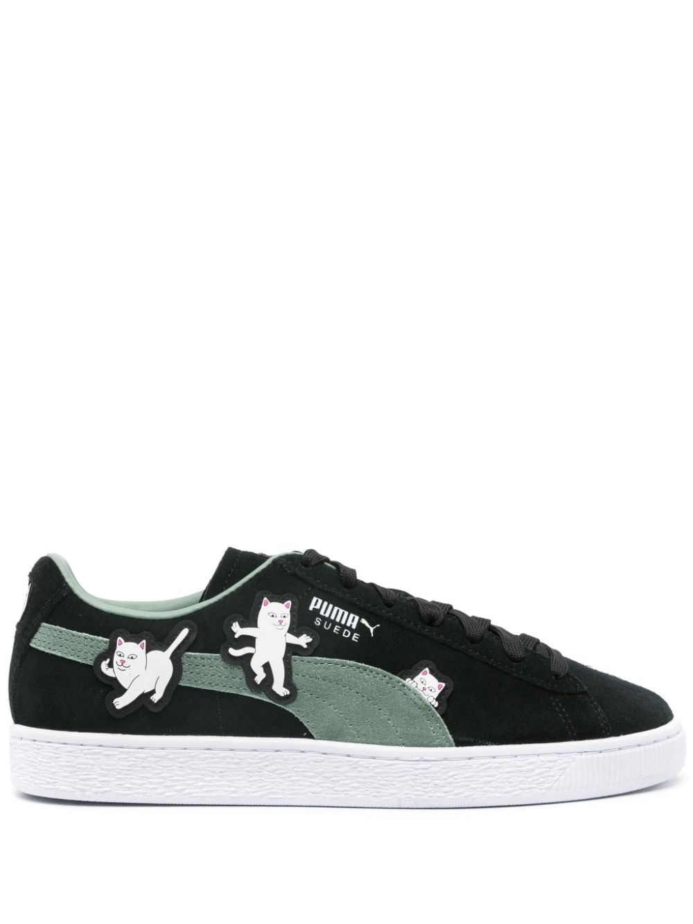 PUMA SUEDE BLACK RIPNDIP Black Black FARFETCH AU