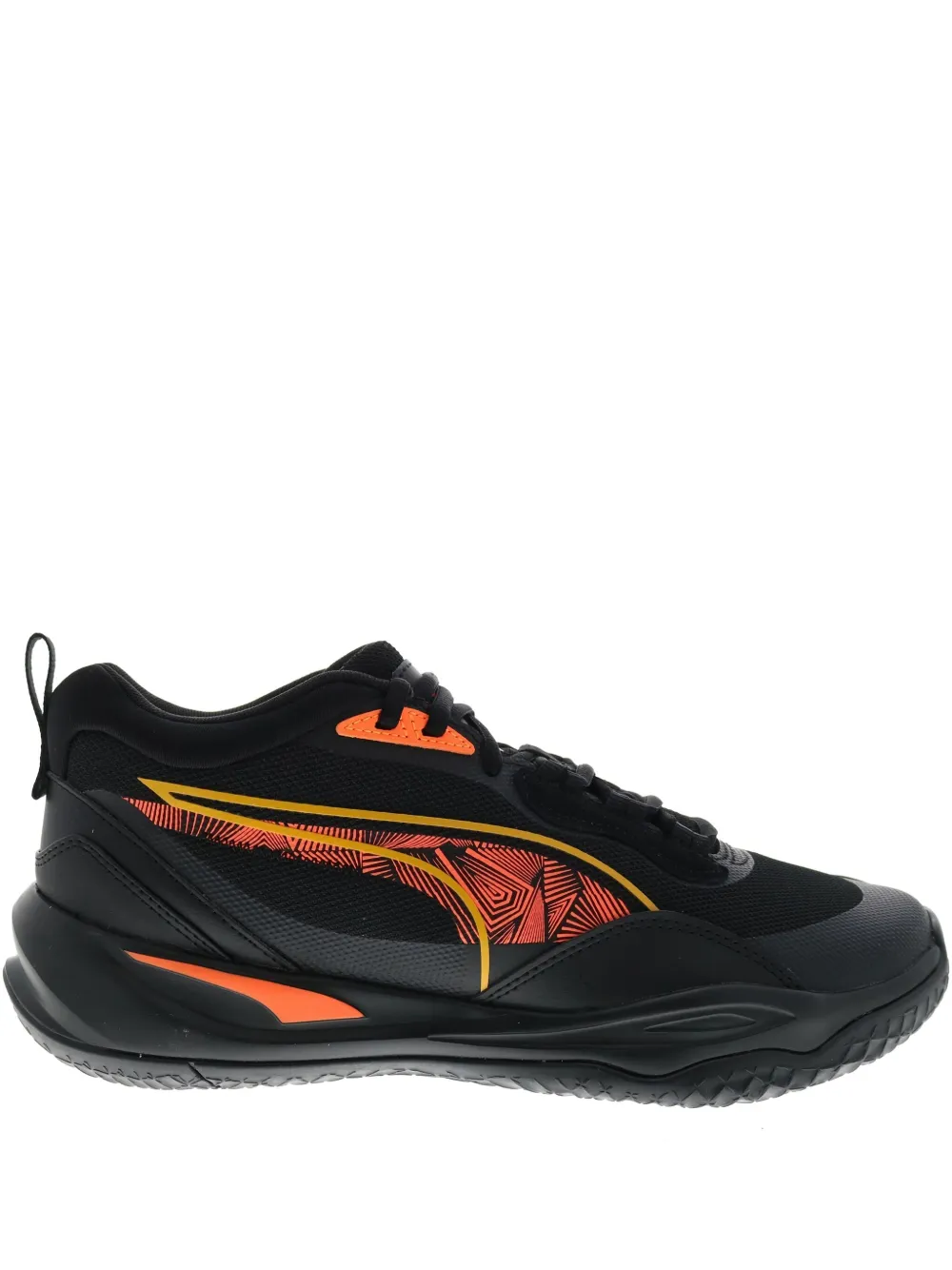PUMA Playmaker Pro Laser "Black Ultra Orange" sneakers