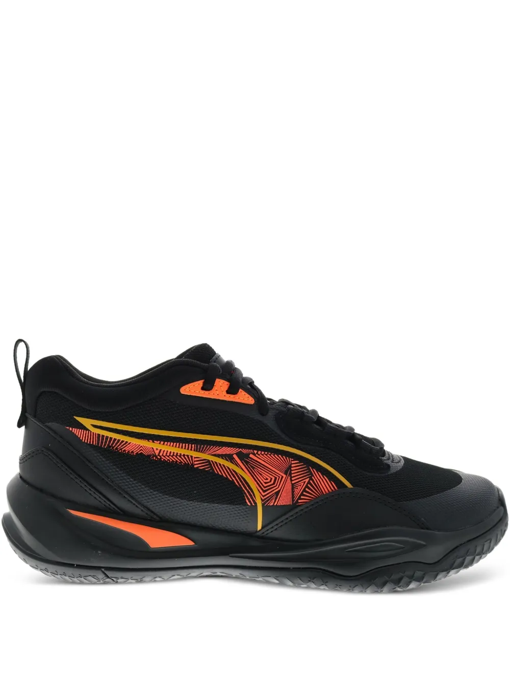 PUMA Playmaker Pro Laser "Black Ultra Orange" sneakers