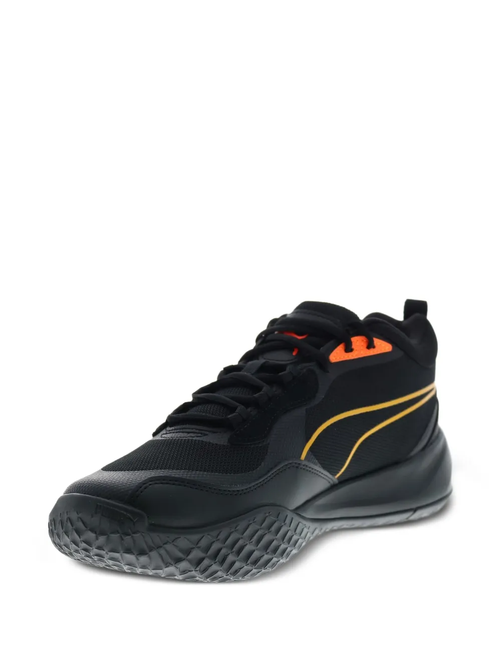 PUMA Playmaker Pro Laser "Black/Ultra Orange" sneakers | Low-Tops | Image 2