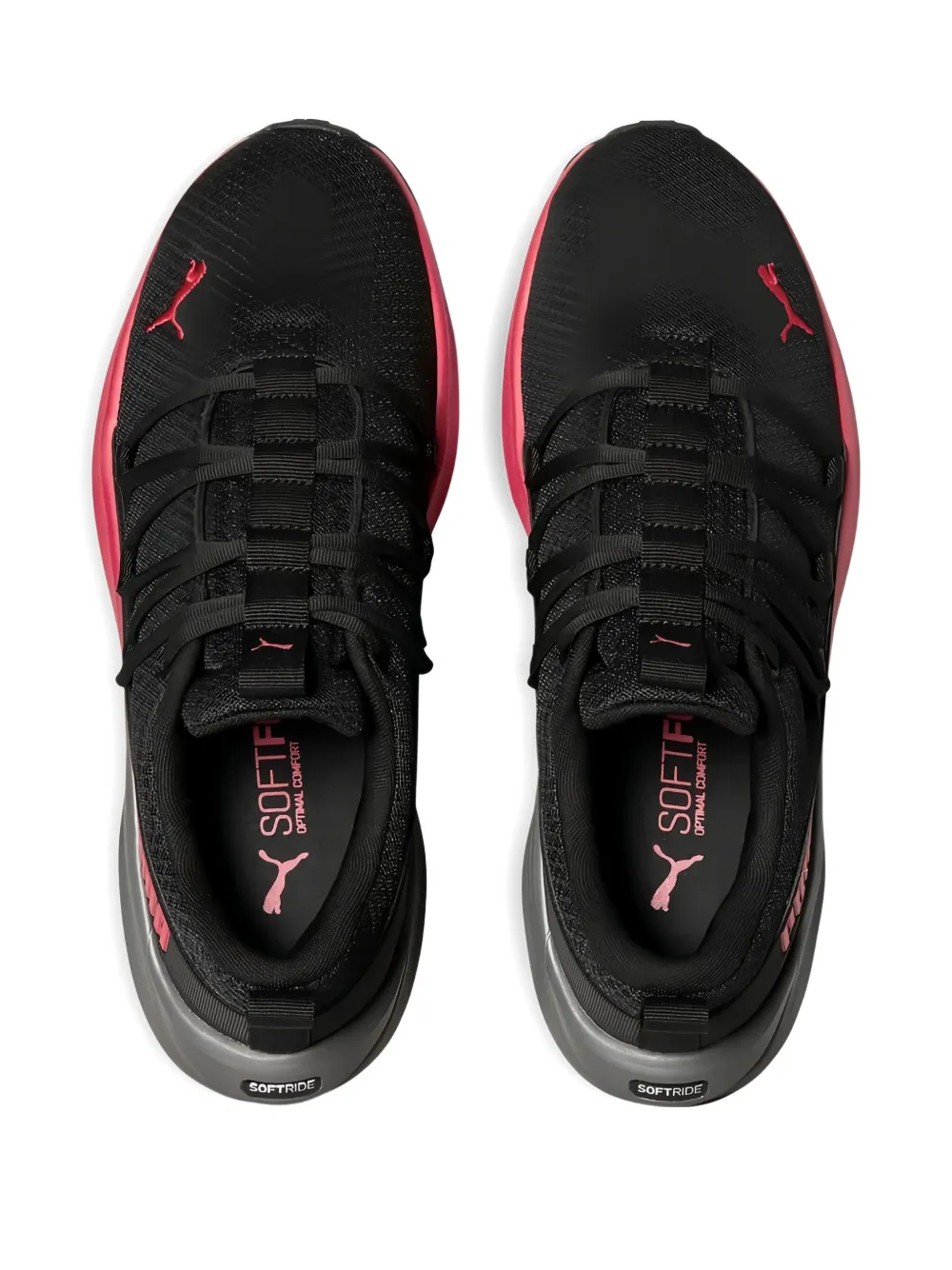PUMA Softride ONE4ALL Fade Risk sneakers Black