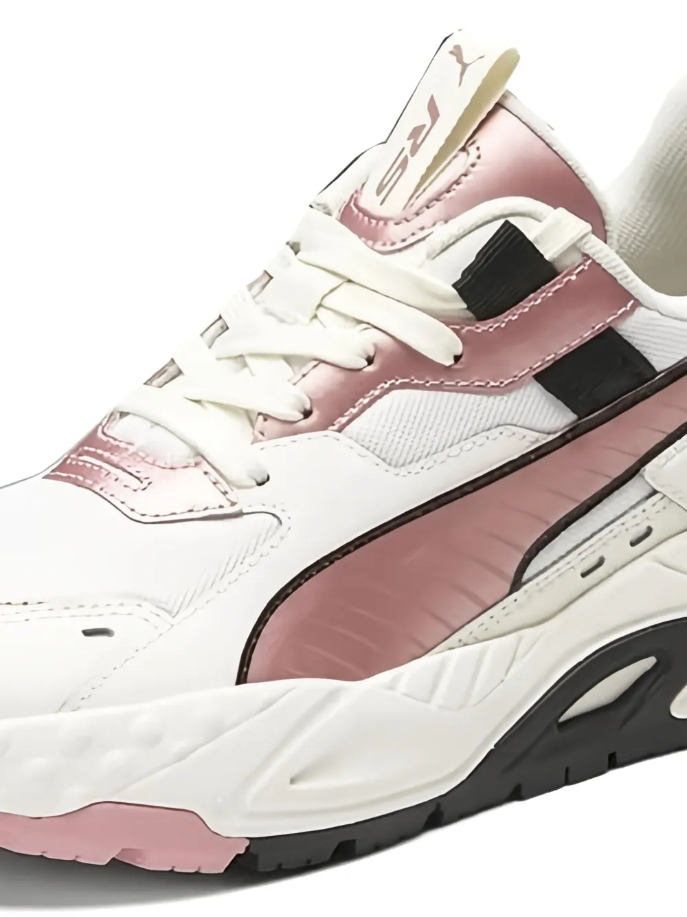Puma Rs-trck Metallic "white" Sneakers In Multi