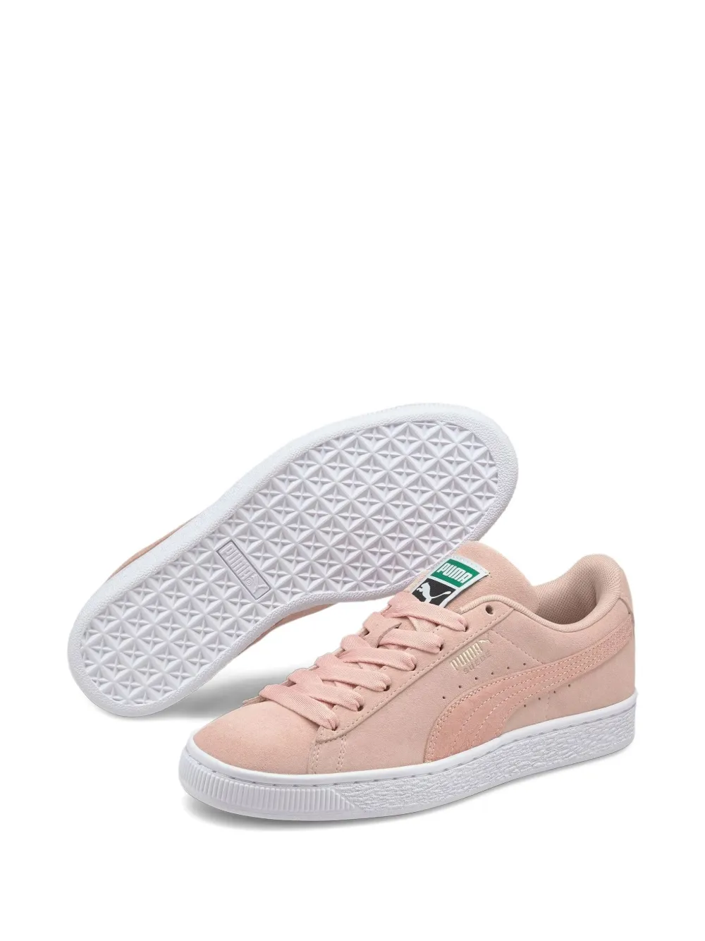 PUMA Iridium Wild "Pink" suède sneakers Roze