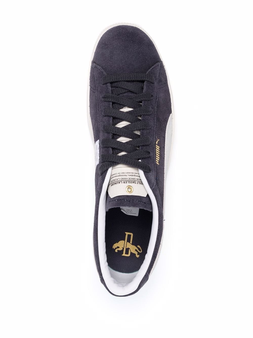 PUMA Suede Vintage Rudolf Dassler Legacy Laundry Boys "Black" 01 BLUE