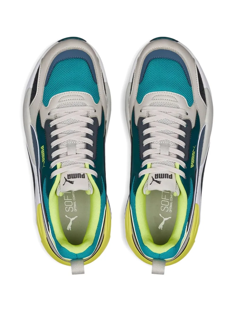 PUMA X-Ray 2 Square panelled sneakers Green